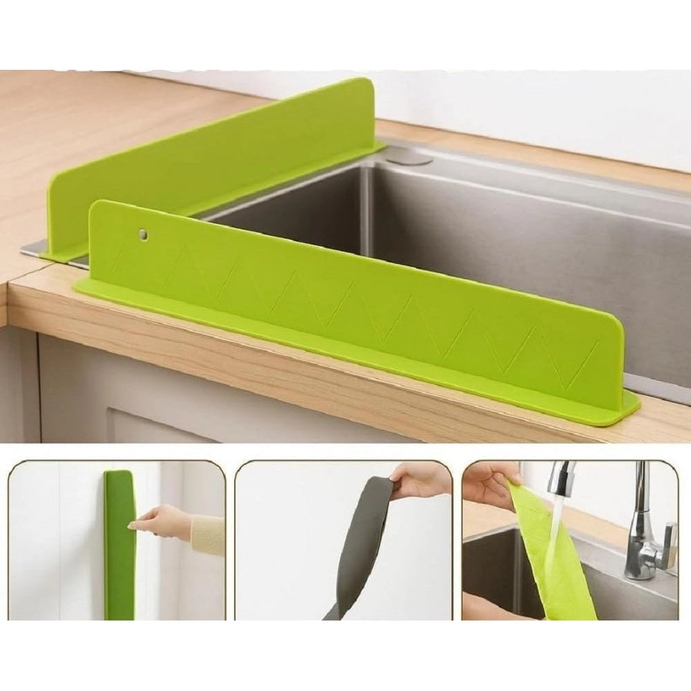 Silicone Sink Splash Guard for Kitchen - Multicolor