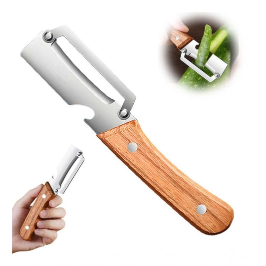 Multi Functional Vegetable Peeler - Pack of 2, Multicolor