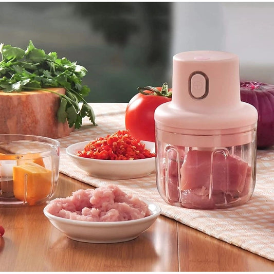 USB Garlic Chopper - Pink