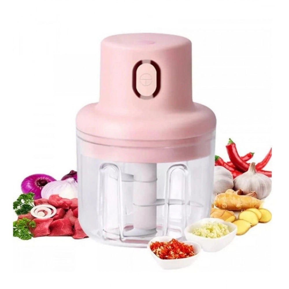USB Garlic Chopper - Pink