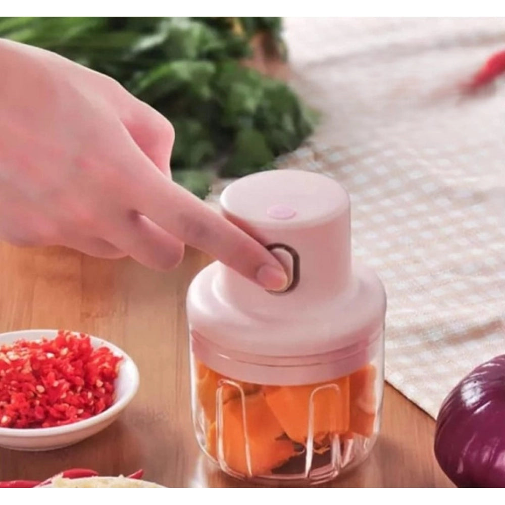 USB Garlic Chopper - Pink