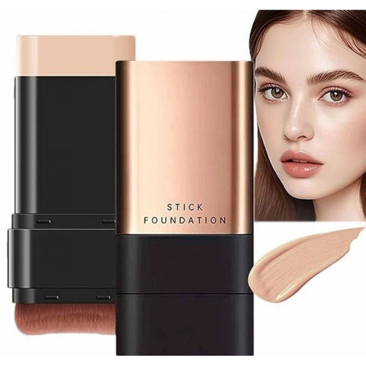 2 In 1 Makeup Foundation Stick - Pack of 2, Beige