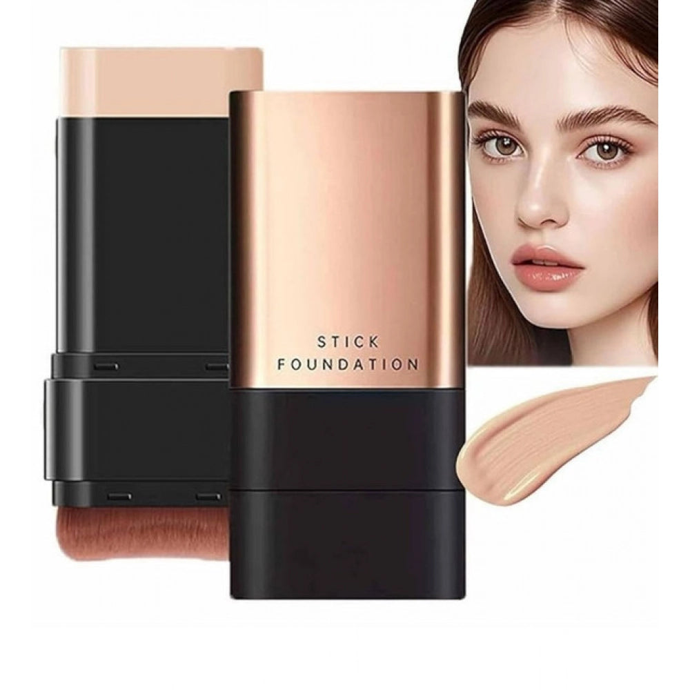 2 In 1 Makeup Foundation Stick - Pack of 2, Beige