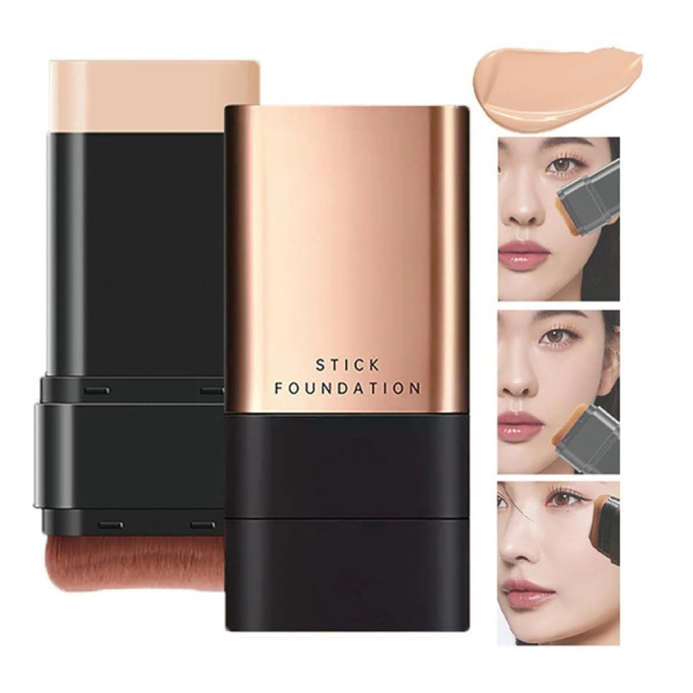 2 In 1 Makeup Foundation Stick - Pack of 2, Beige
