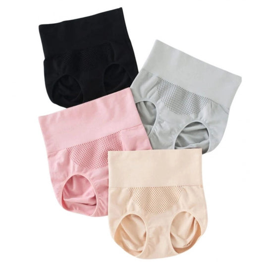 229 Women's High - Waisted Briefs - Pack of 2, Multicolor