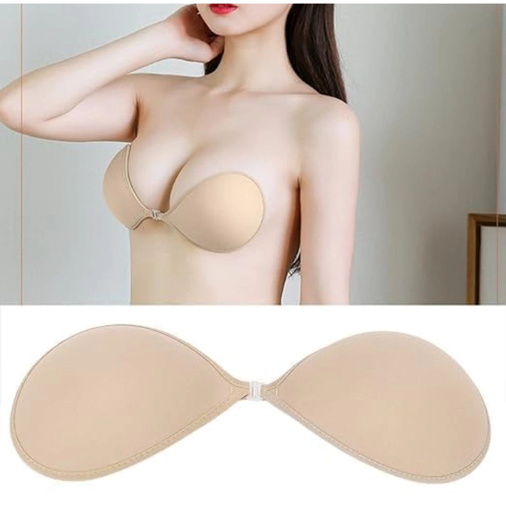 Bra Pads (Beige - Black) - Pack of 2