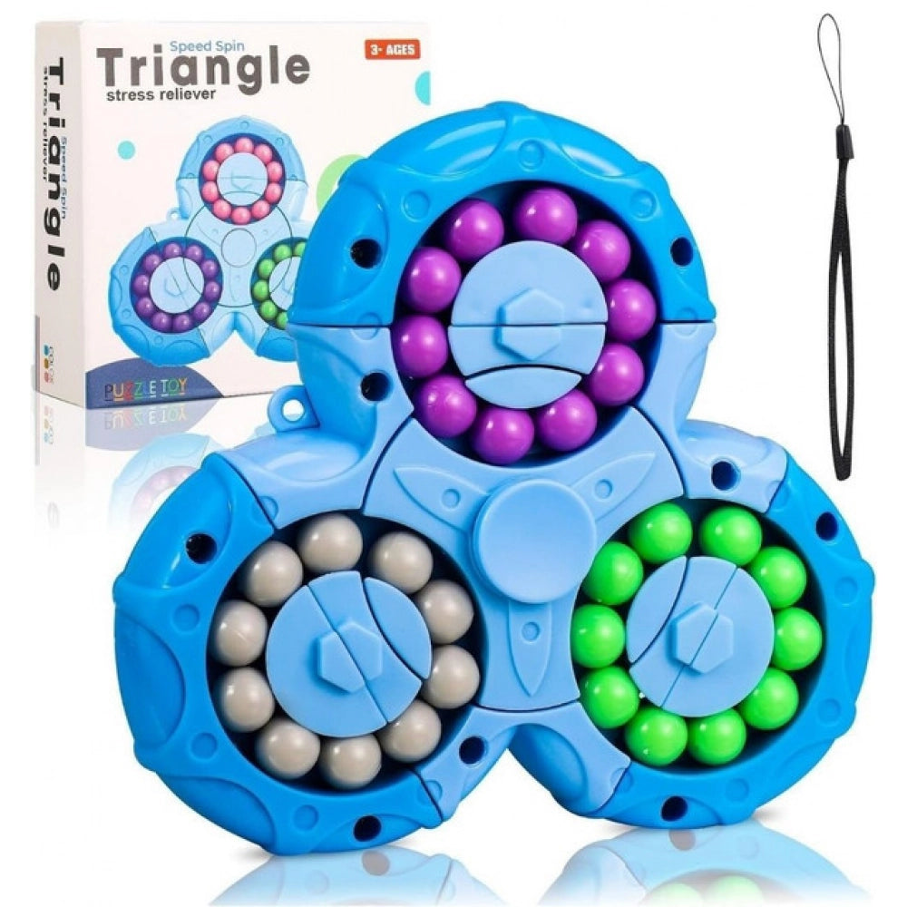 Magical Bean Puzzle Toy Spinner - Multicolor