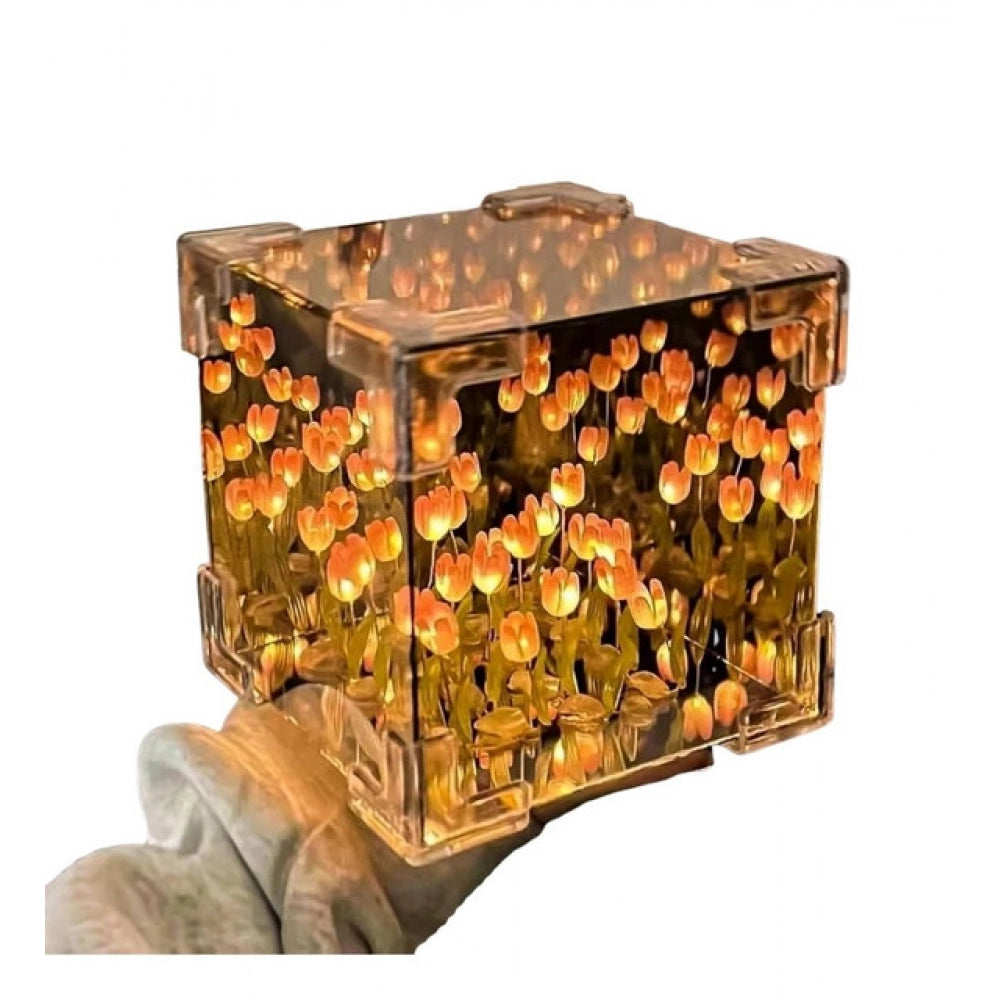 Cube Tulip Lamp - Multicolor