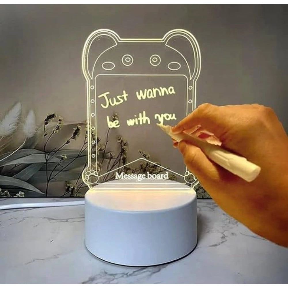 Acrylic Message Board - Transparent