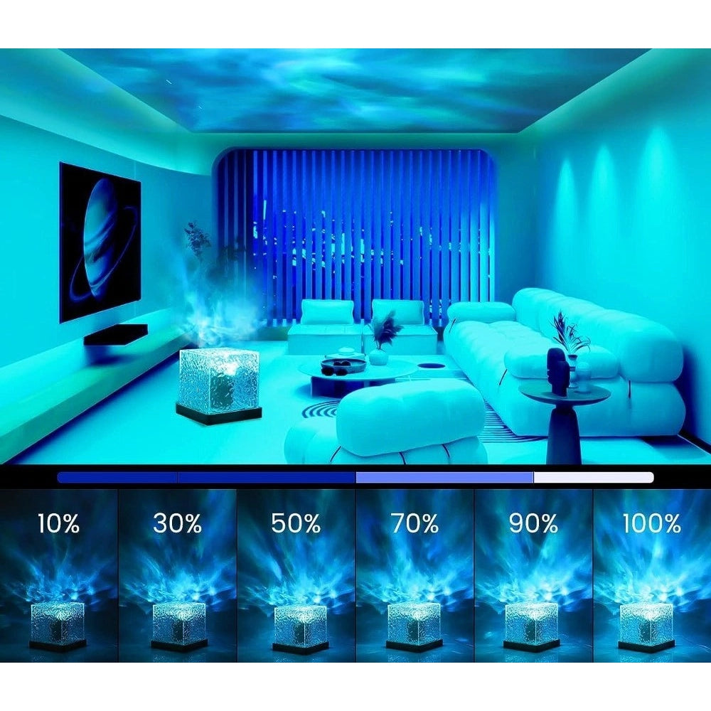 Ocean Wave Projector Lamp - Blue