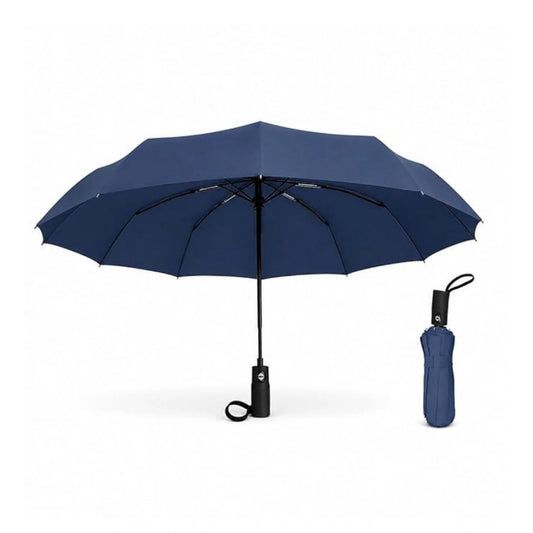 Auto Open Close UV Umbrella - Pack of 2, Blue