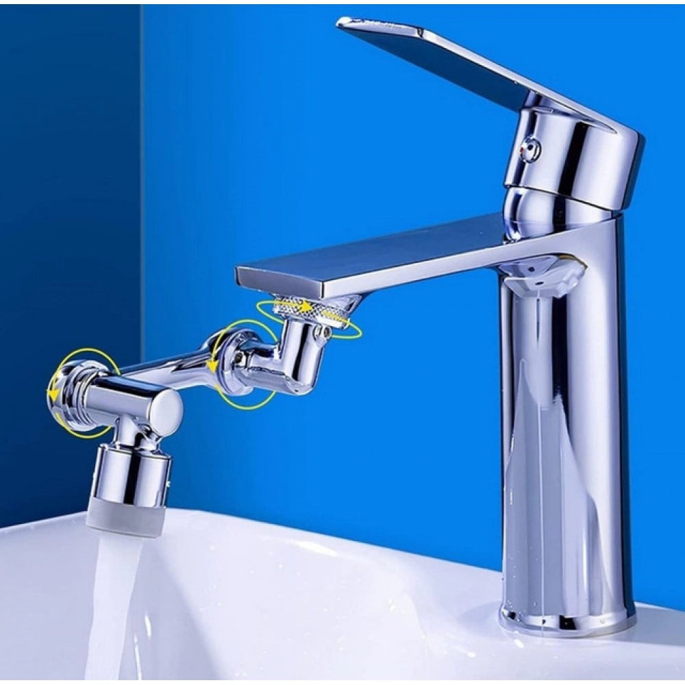 1080 Degree Rotate Faucet - Pack of 2, Silver