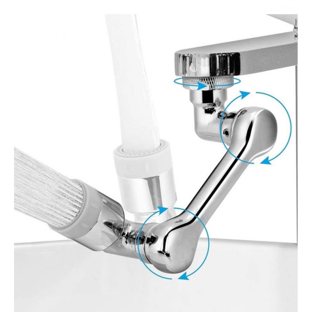 1080 Degree Rotate Faucet - Pack of 2, Silver