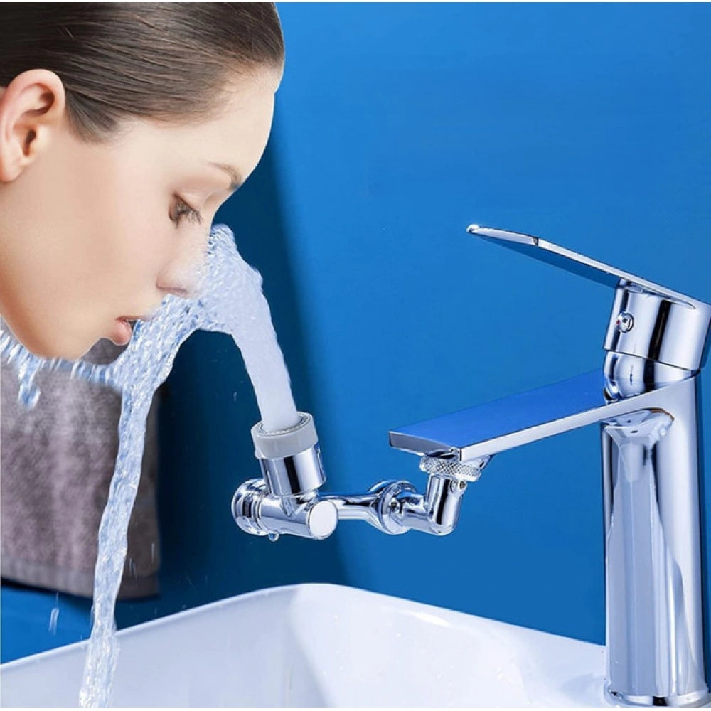 1080 Degree Rotate Faucet - Pack of 2, Silver