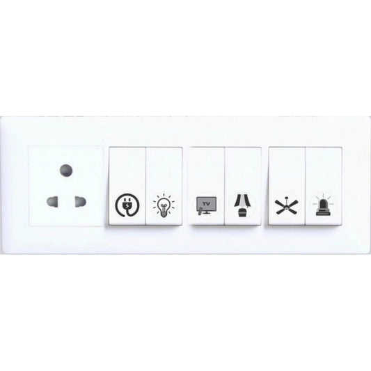 Switch Board Sticker - Pack of 3, Black