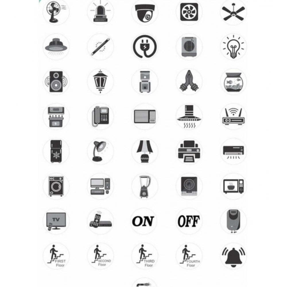 Switch Board Sticker - Pack of 3, Black