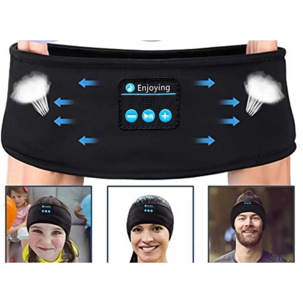 Sleep Headphone Headband - Black