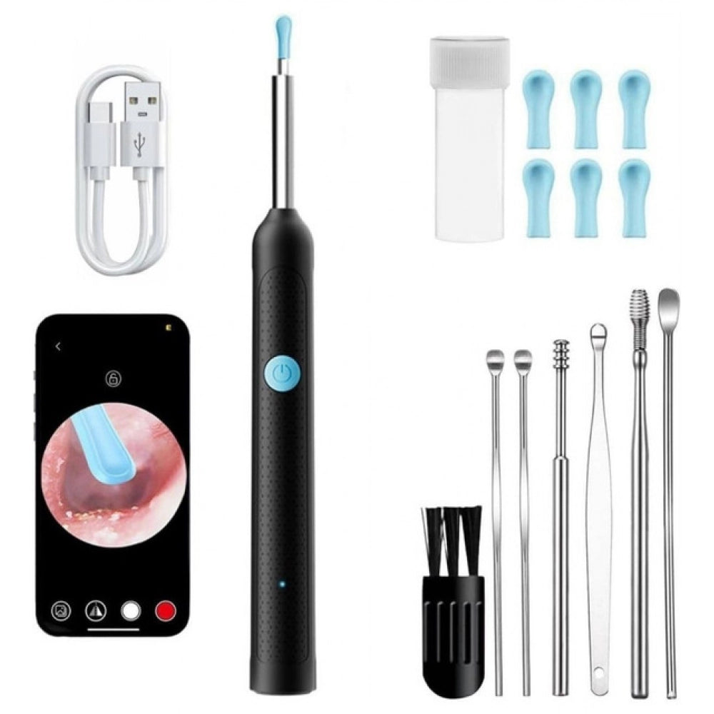 Earwax Cleaner With Camera - Multicolor