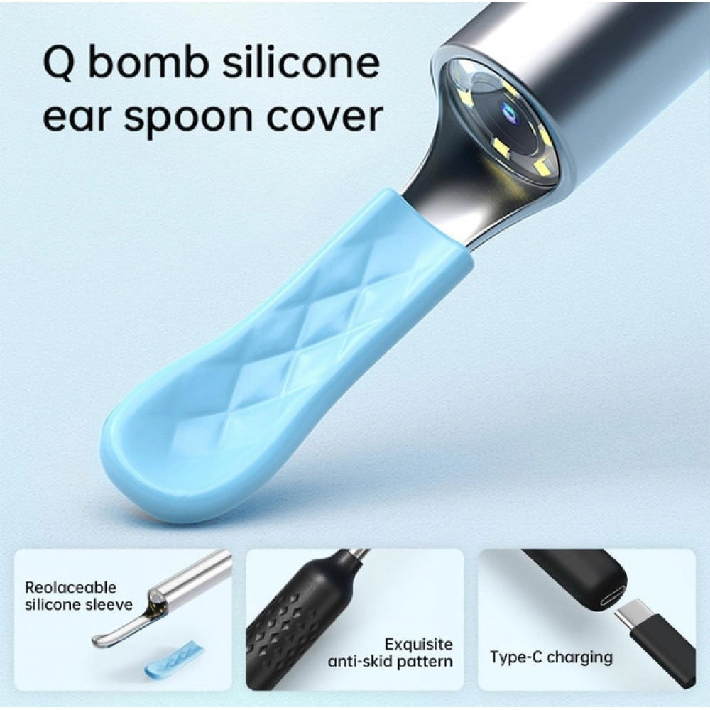 Earwax Cleaner With Camera - Multicolor