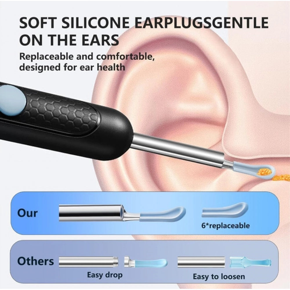 Earwax Cleaner With Camera - Multicolor