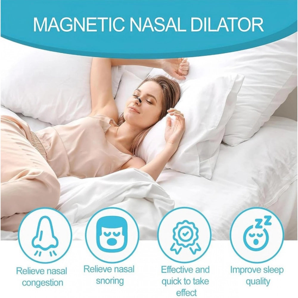 Magnetic Nasal Strips - Black