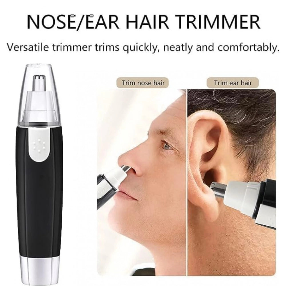 Nose &amp; Ear Hair Trimmer - Pack of 2, Black