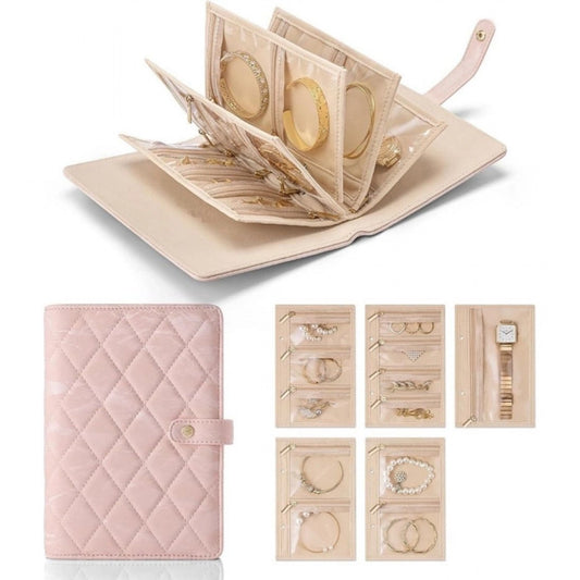 Jewelry Organizer Book - Beige
