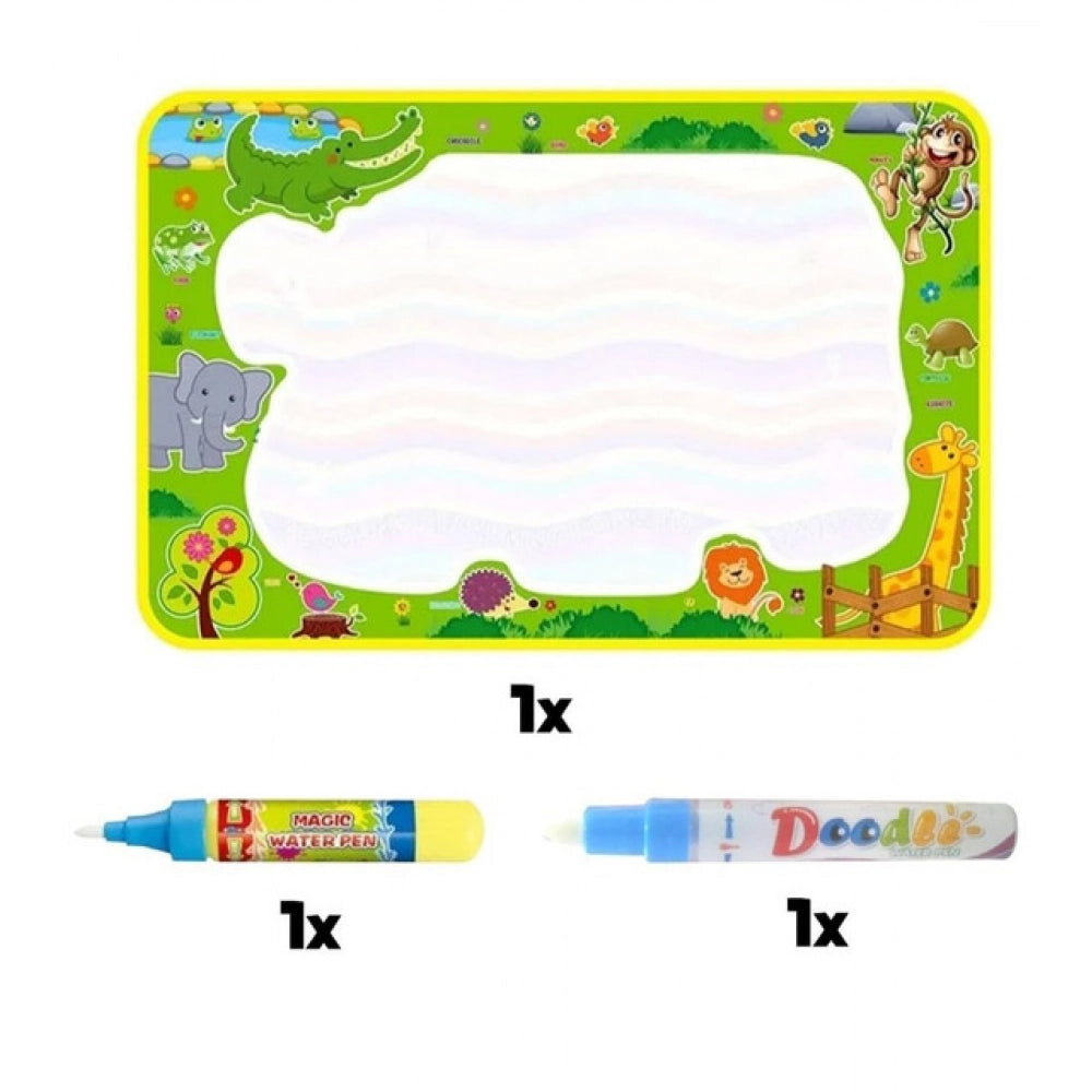 Kids Magic Water Drawing Mat - Multicolor
