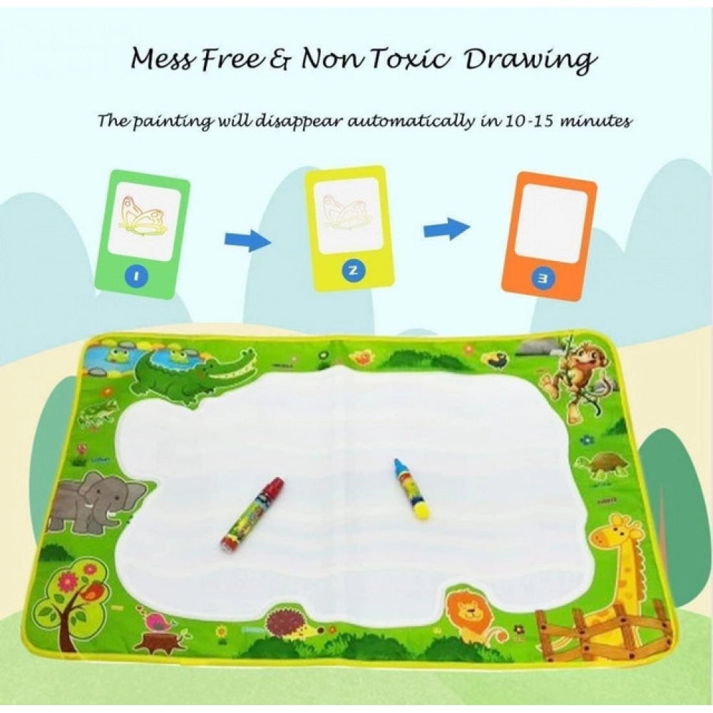 Kids Magic Water Drawing Mat - Multicolor