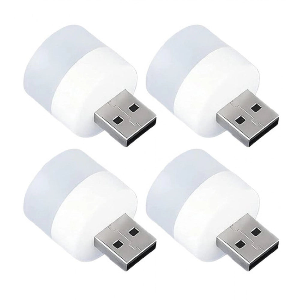 Portable Home USB Night Lights - Pack of 10, White