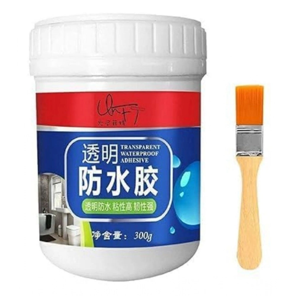 Transparent Waterproof Glue - Pack of 2, White